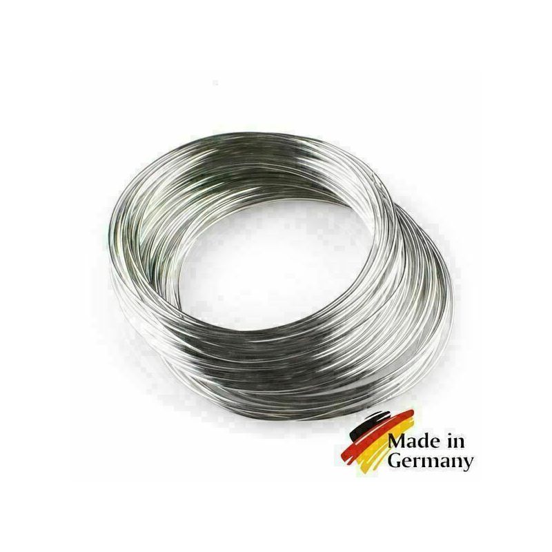 Fjærståltråd 0,1-10mm fjærtråd 1.4310 rustfritt stål 301 rustfast 1-200 meter, rustfritt stål