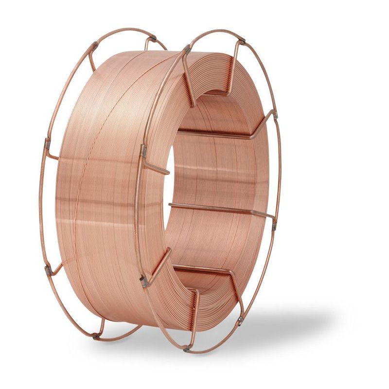 Заваръчна тел 1.5125 G3Si1 / SG2 Ø1mm жица с покритие MIG MAG Заваръчна тел 1.5125 G3Si1 / SG2 Ø1mm жица с покритие MIG MAG