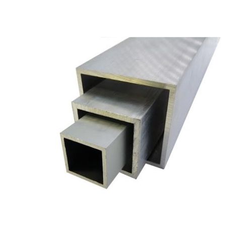 Aluminium firkantrør 20x20x2-100x100x4mm AlMgSi0,5 kvadratrør 0,2-2 meter Evek GmbH - 1
