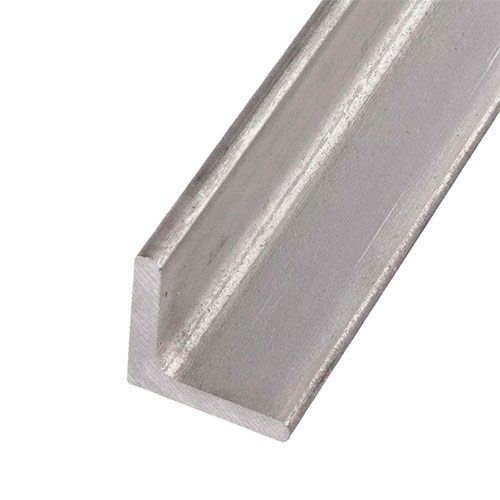 Rustfritt stål L-profil vinkel likbenet 40x40x4mm-60x60x6mm 0,25-2 Met