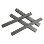 Wolfram 99 % element 74 rent metall metallstrimmel wolframstrimmel 0.2x20x104mm Evek GmbH - 3