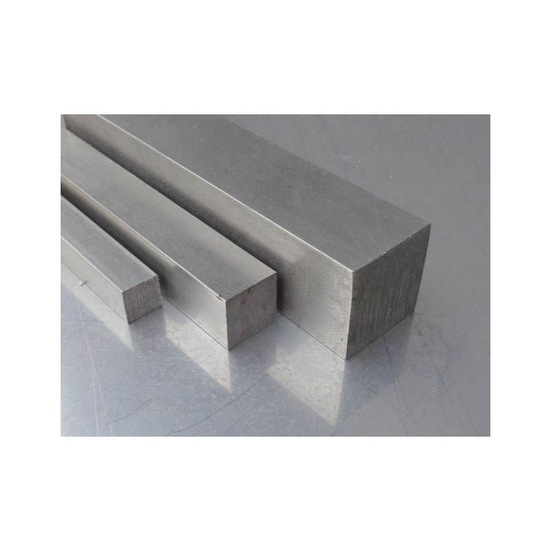 Firkantstang 4x4 mm – 50x50 mm rustfritt stål 1.4301 firkantet stang V2A firkant massiv AISI 304 Evek GmbH - 1