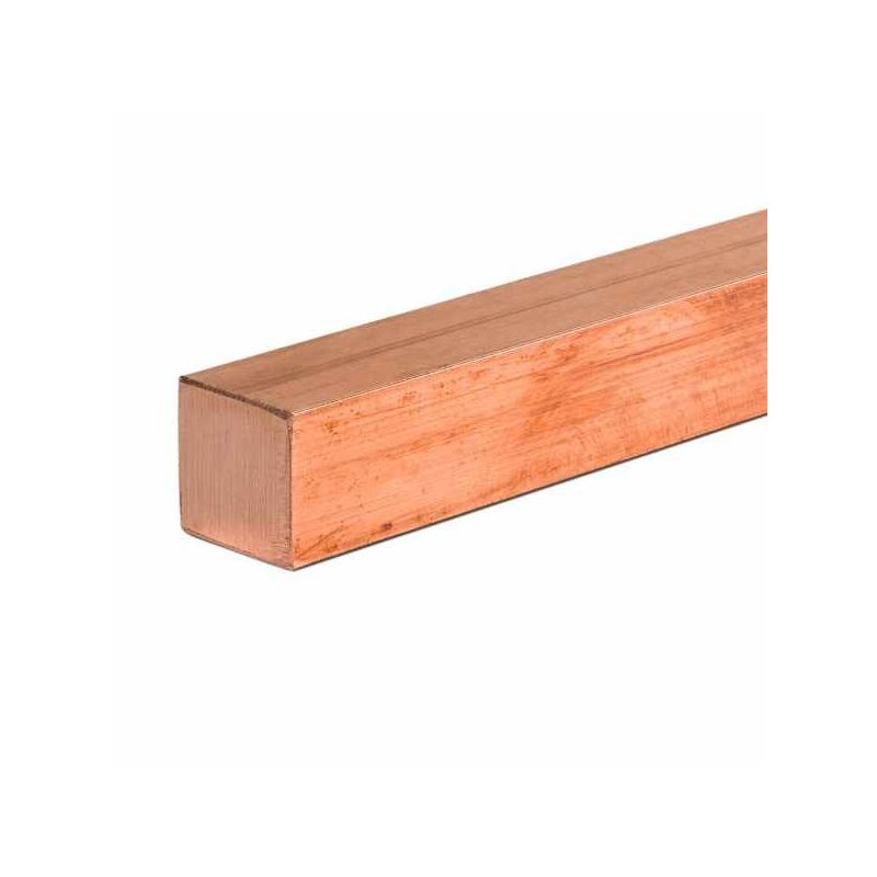 Kobber firkant 6x6-40x40 mm kobber firkantstang 2.0065 firkantstang Cu-ETP Evek GmbH - 1