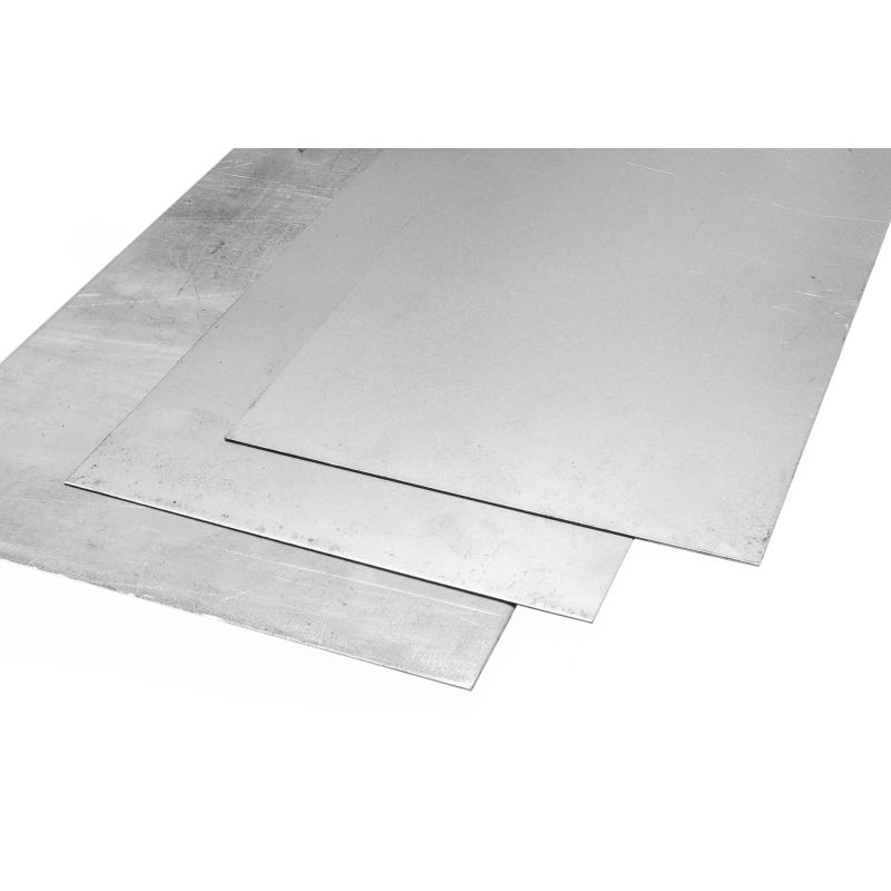 Galvanisert stålplate 0,5-1mm jernplater plateskjæring valgbare ønskede dimensjoner mulig 100x1000mm