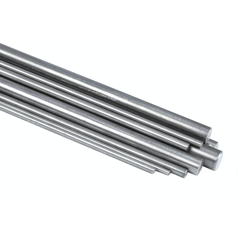 Stang i rustfritt stål 0,9 mm–2,8 mm 1.4401 V4A 316 rund stangprofil rundstang stang 316L