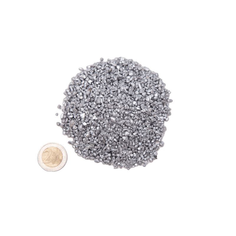 Alu granulat 99,9 % rent aluminium Høy renhet resirkulert 100gr-5kg