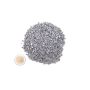 Alu-granulat 99,9 % reint aluminium, høy renhet, resirkulert 100 g–5 kg