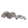 Babbitt lagermetall wm80 hvitmetall kulelager støpt barrer 5 g–2 kg