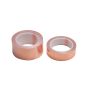 Klebebåndfolie kobber 0,025x5 mm — 0,07x50 mm selvklebende avskjermingsbånd mot snegler 1–25 meter