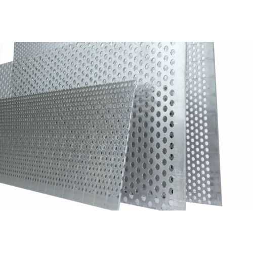 Perforert plate aluminium RV3-5 + RV5-8 + RV10-15 paneler kan