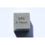 Nikkel metall kube 10x10mm polert 99,6% renhet kube