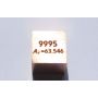 Kobber Cu metall kube 10x10mm polert 99,95% renhet kube