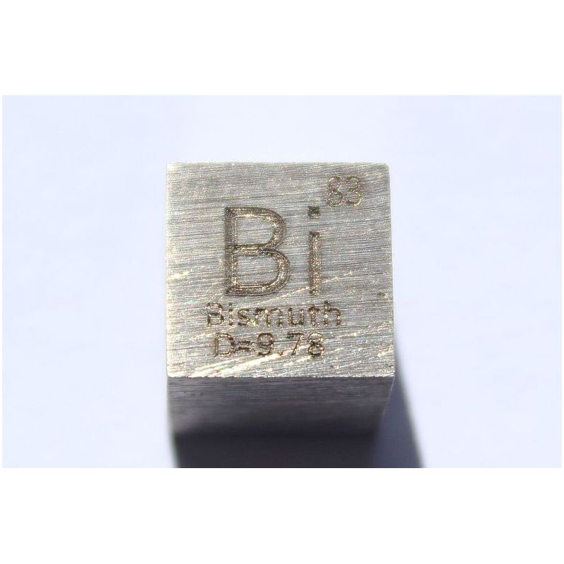 Bismut Bi Metall Würfel 10x10mm poliert 99,99% Reinheit cube