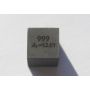 Metallterning polert 10x10mm Renhet kube