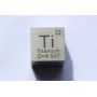 Metallterning polert 10x10mm Renhet kube