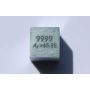 Metallterning polert 10x10mm Renhet kube