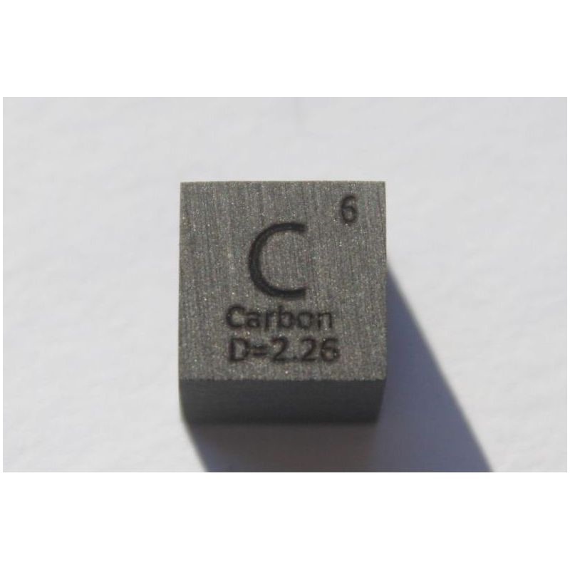 Metallterning polert 10x10mm Renhet kube