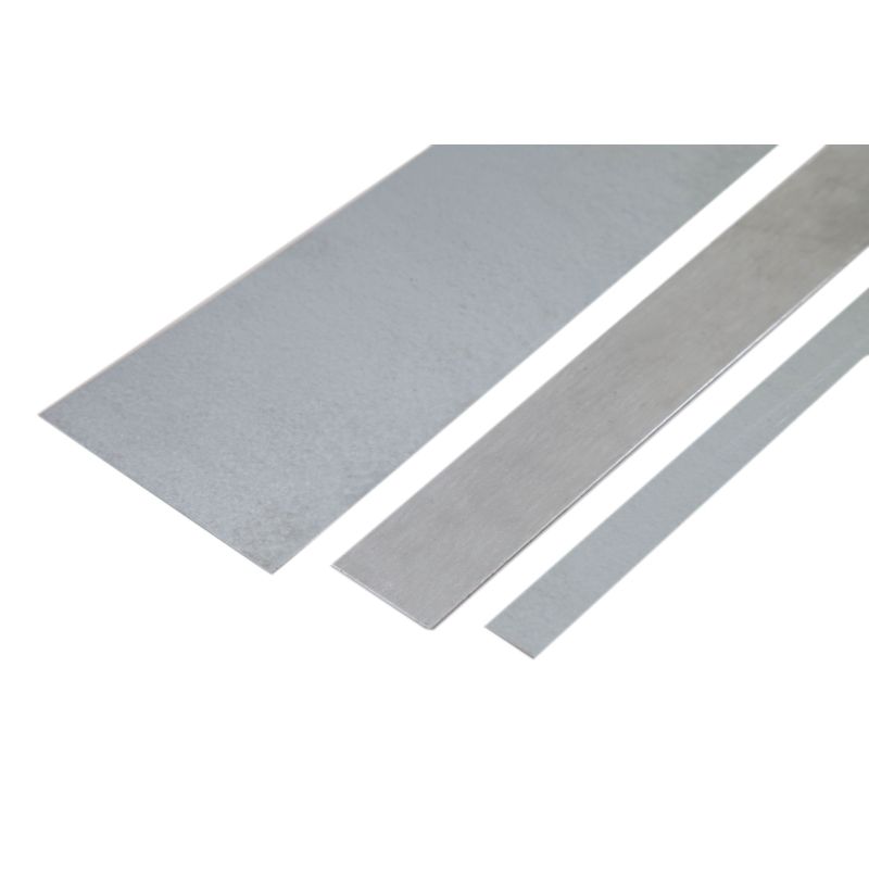 Galvanisert stål flatstang 0.5x20mm-6x90mm platekutt stripe