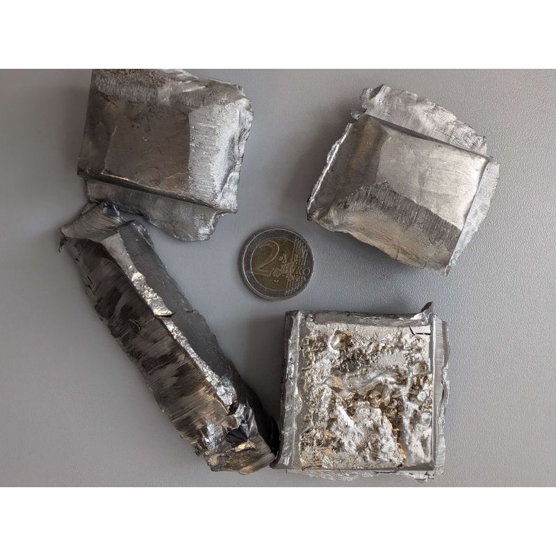 Nåob Nb 99,9 % ren metallisk grunnstoff 41 niobium klump 5g–5kg