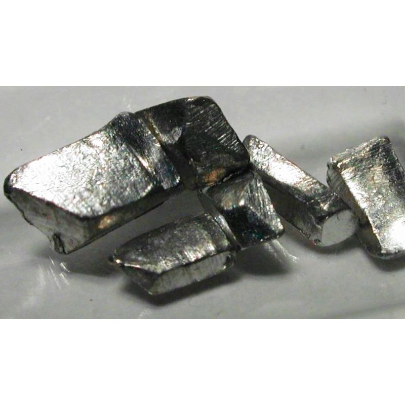 Indium Skrap 99,9%+ 5gr-10kg