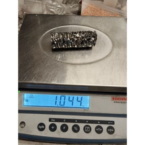 Hafnium krystallstang 0,25 kg–3 kg Zr0,2 % metall, rent grunnstoff 72