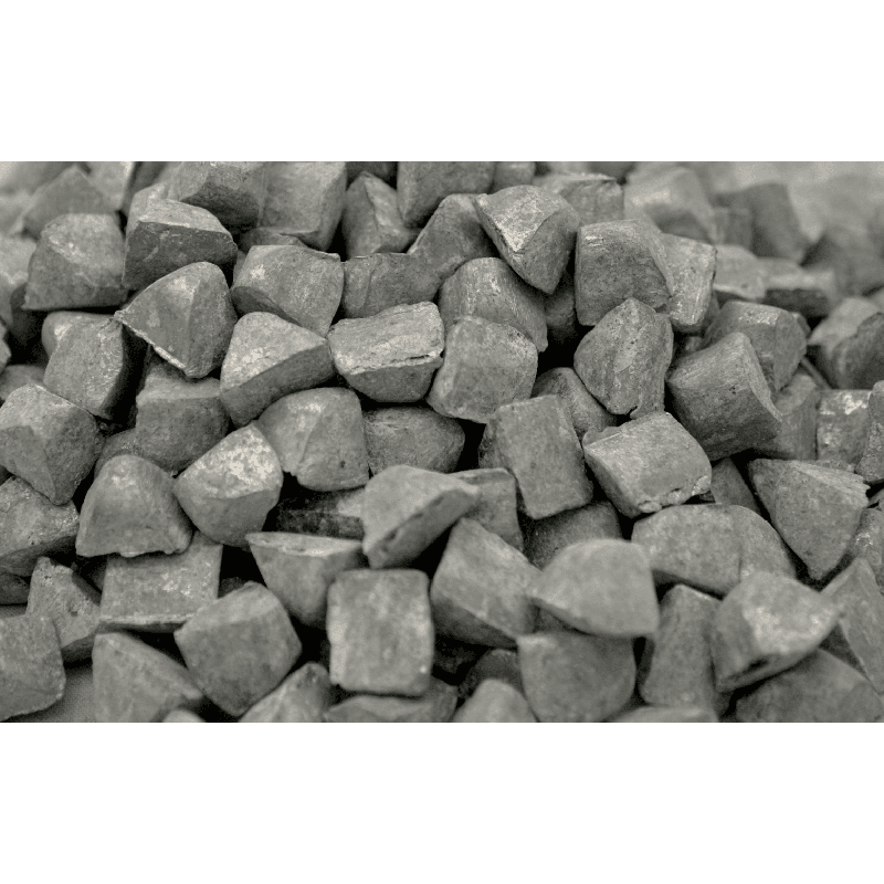 Sink Zn 99,99% renhet – Rå sink pyramid 10g-5kg – Rent metallelement til smelting, støping, DIY, kunst og industri